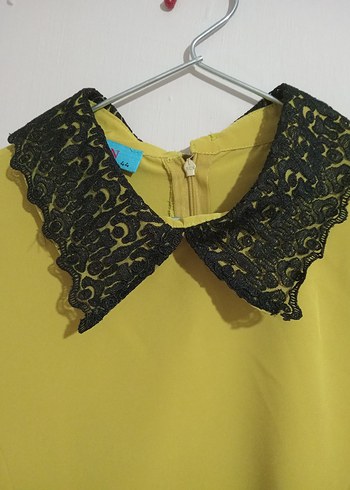 Dantel Detaylı Uzun Kollu Gömlek - Görsel 2