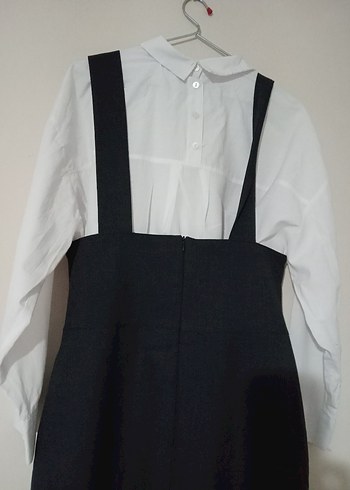 Kadın Uzun Salopet Etek - Görsel 4