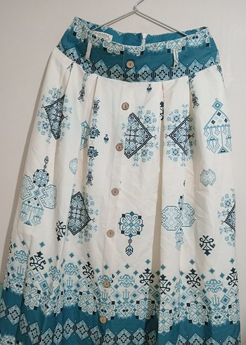 Etnik Desen Dokuma Etek - Görsel 2