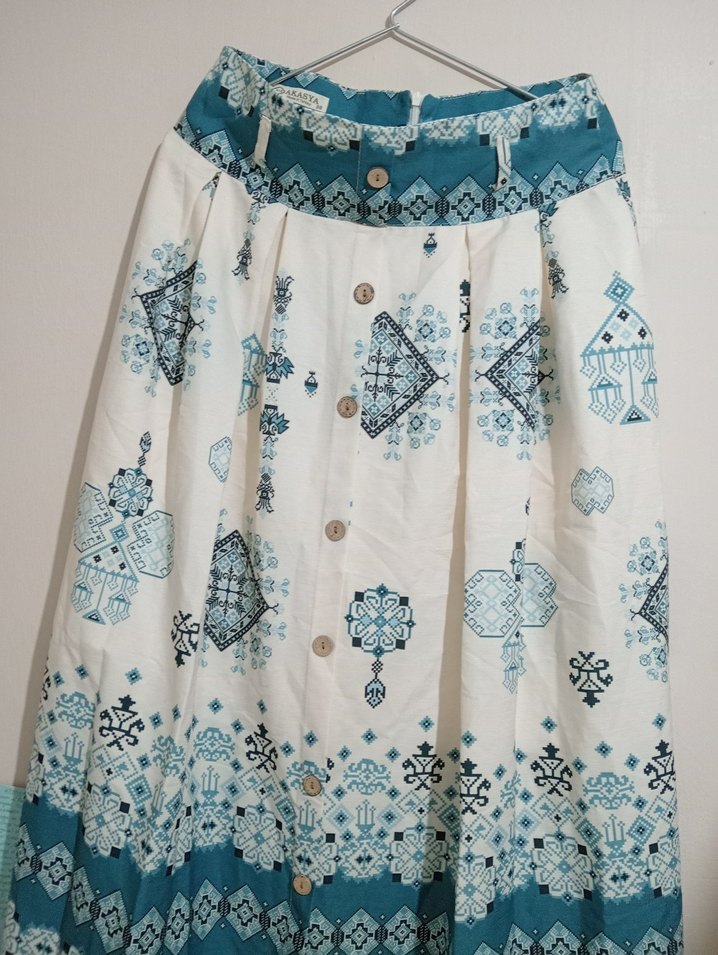 Etnik Desen Dokuma Etek - Görsel 2