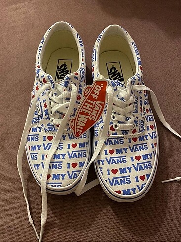 Vans I love Vans Orjinal Sıfır 38 Numara
