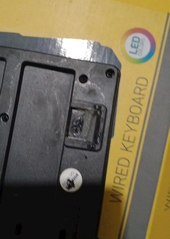 Sarı Philips Kablolu Oyun Klavyesi - Görsel 3