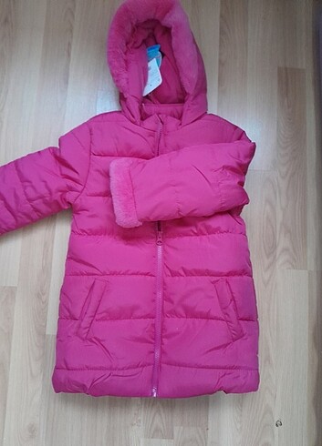 Kiz cocuk pembe mont 4-5 yaş 
