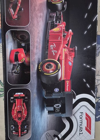 Diğer Kırmızı Formula 1 Lego Yarış Arabası sıfır