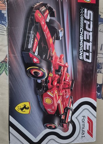 Kırmızı Formula 1 Lego Yarış Arabası sıfır