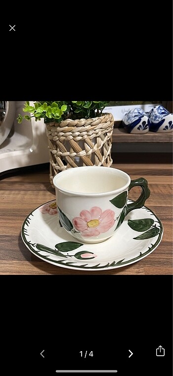 Antica Murrina Villeroy boch wild rose fincan
