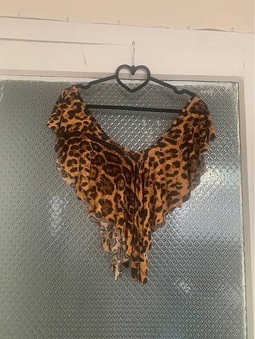 Leopar desenli büstiyer