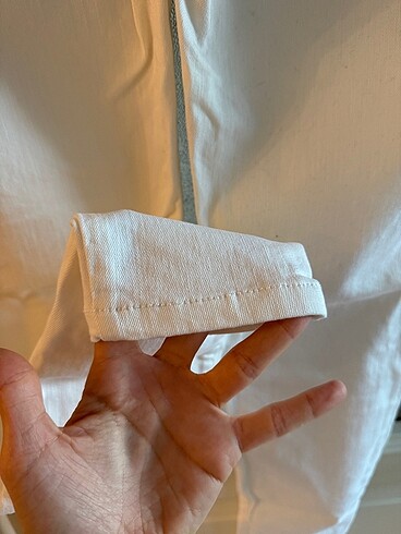 38 Beden beyaz Renk Trendyol yüksek bel beyaz kot pantolon