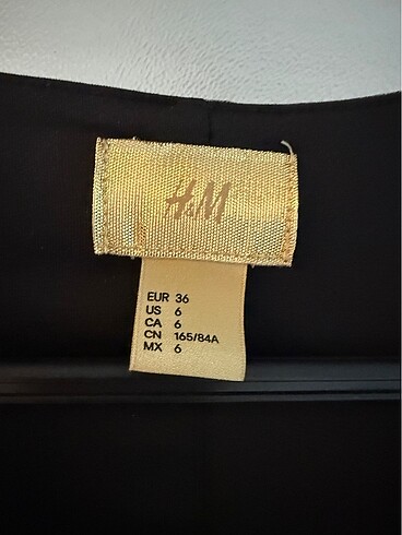 H&M H&m özel üretim parti elbisesi