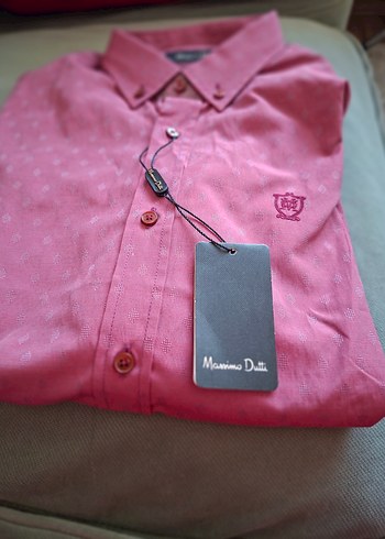 Massimo Dutti Canli Pembe Massimo Dutti Gomlek