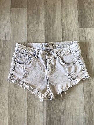 xs Beden beyaz Renk Mini şort