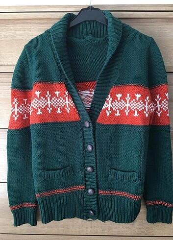 Kadın düğmeli hırka - Görsel 2