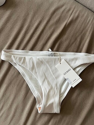 oysho bikini altı beyaz s beden
