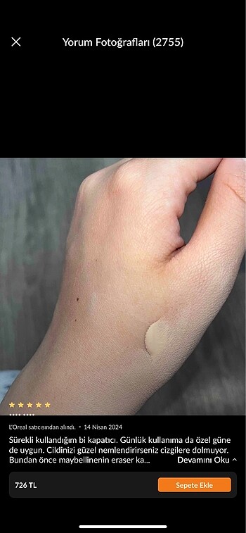 Maybelline nyx bare with me kapatıcı 3