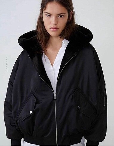 Zara çift taraflı mont