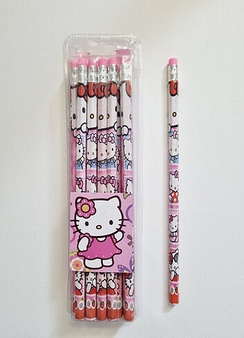 Hello Kitty Silgili Kurşun Kalem 