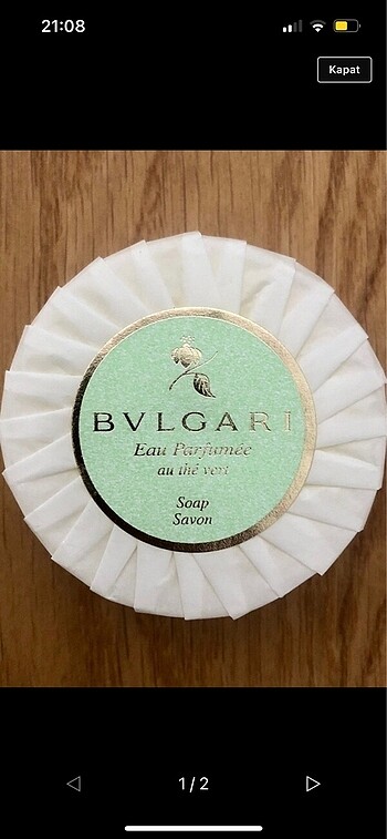 Bvlgari sabun