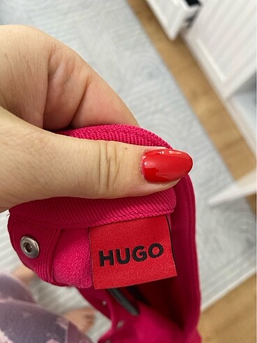 m Beden pembe Renk Hugo boş elbise