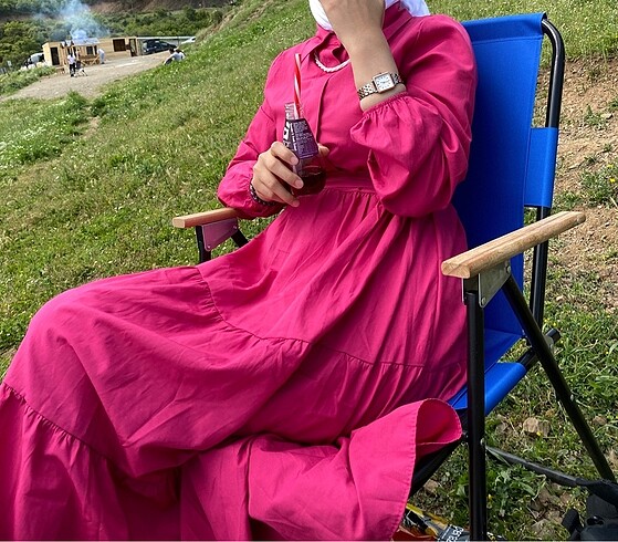 38 Beden pembe Renk Pembe elbise