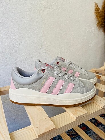 Adidas Campus Pro Gri Pembe