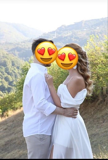 m Beden Dış çekim elbisesi