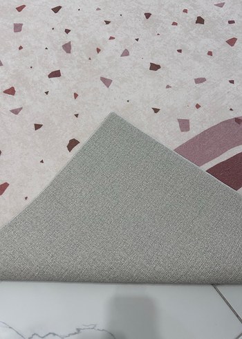 Bohem Çok Renkli Baskılı Halı - Görsel 3