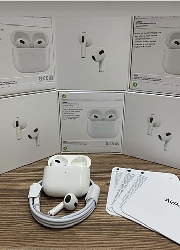 Airpods 3. Nesil Sıfır kutuludur
