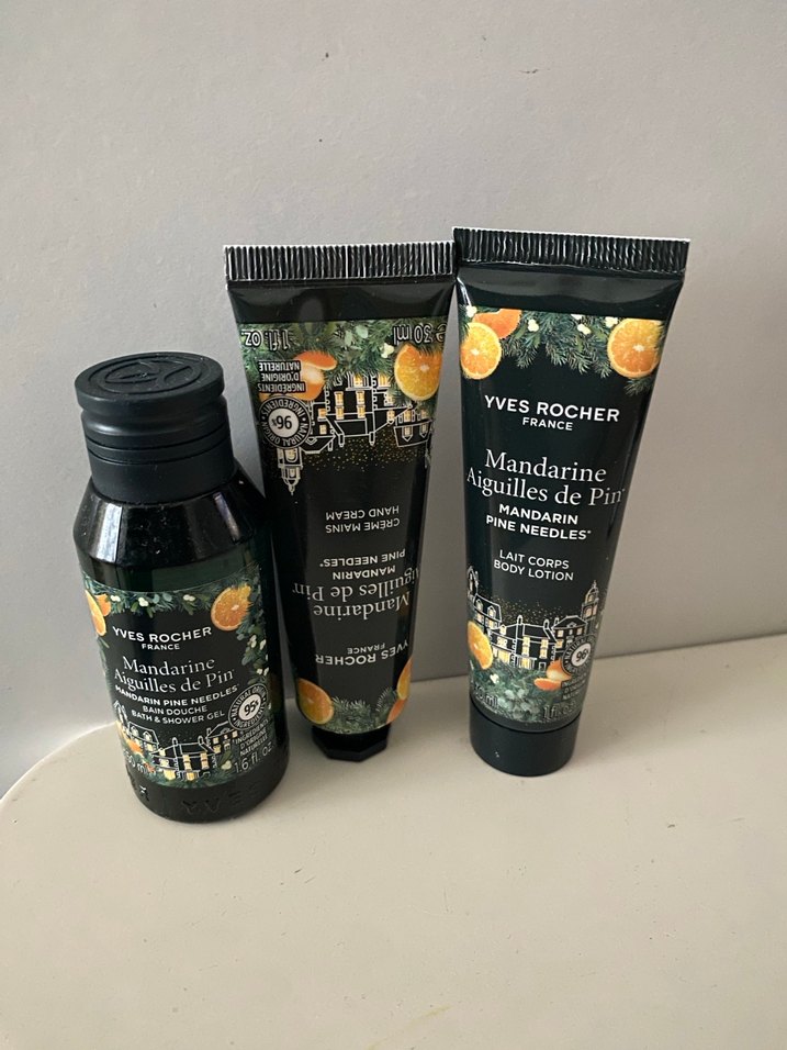 Yves Rocher Mandalina mini El Kremi vucut losyonu dus jeli - Görsel 2