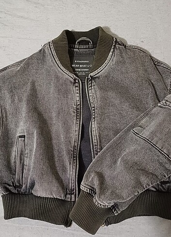 xs Beden STRADİVARİUS BOMBER CEKET