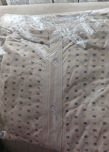 Düğmeli Erkek Pijama Takımı - Görsel 7