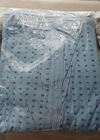 Düğmeli Erkek Pijama Takımı - Görsel 6