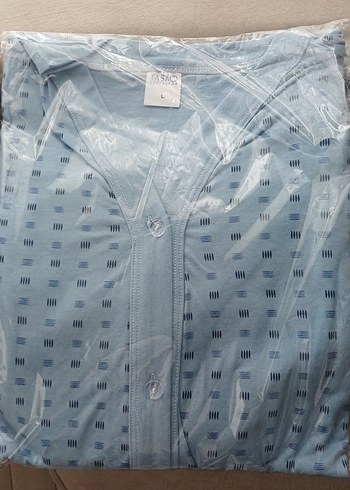 Düğmeli Erkek Pijama Takımı - Görsel 3