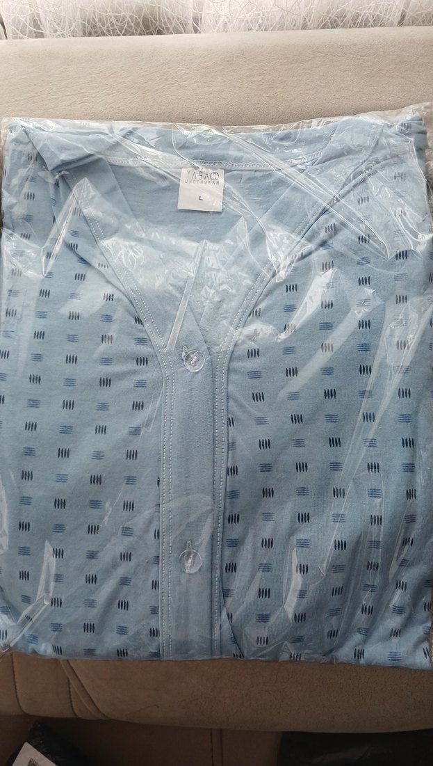 Düğmeli Erkek Pijama Takımı - Görsel 3