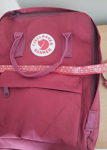 Beden bordo Renk Kanken Bordo Fermuarlı Kadın Sırt Çantası