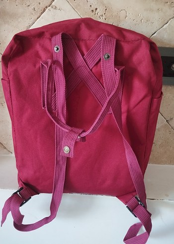 Kanken Kanken Bordo Fermuarlı Kadın Sırt Çantası
