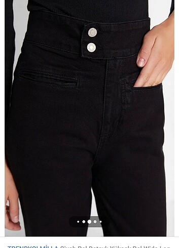 42 Beden siyah Renk TRENDYOLMİLLA JEAN PANTOLON