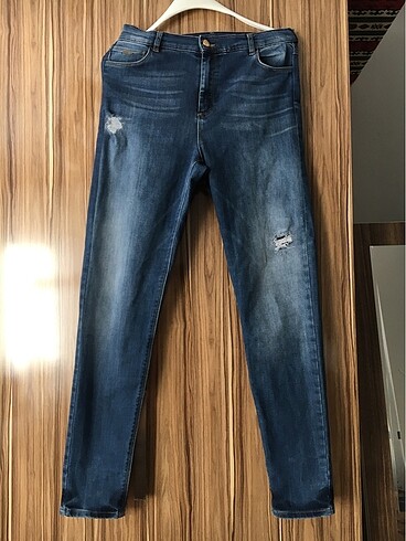 Kadın Yüksek Bel Jean