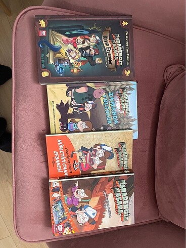 Esrarengiz bir kitap ve 3 çizgi roman