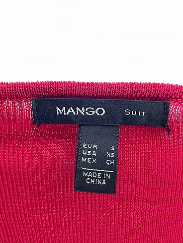 s Beden kırmızı Renk Mango Bluz %70 İndirimli.