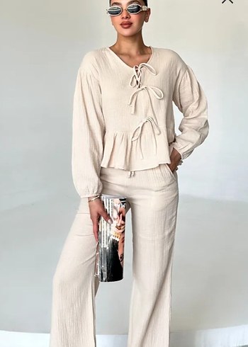 Müslin ikili takım - Görsel 2