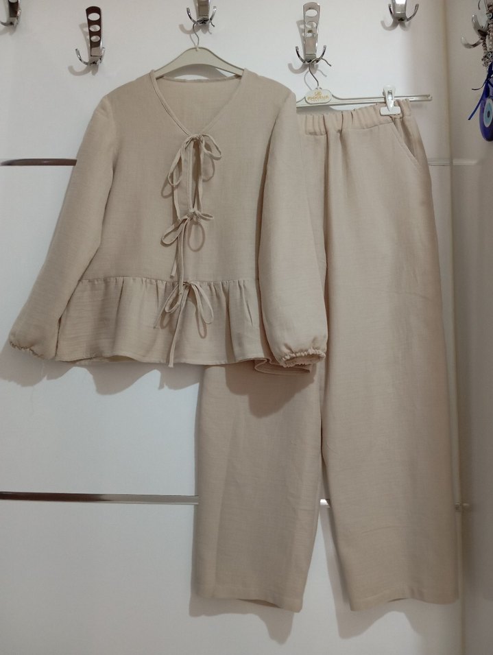 Müslin ikili takım - Görsel 4