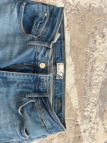 38 Beden mavi Renk düşük bel skinny jean