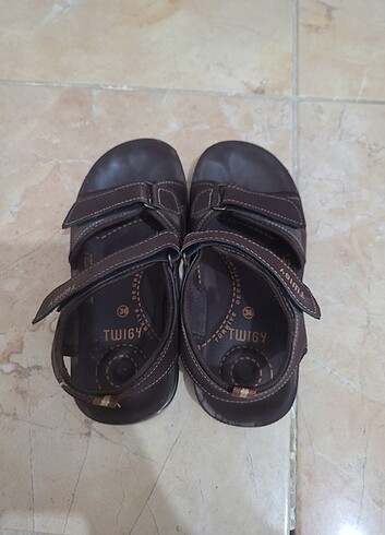 36 Beden Twigy erkek çocuk sandalet