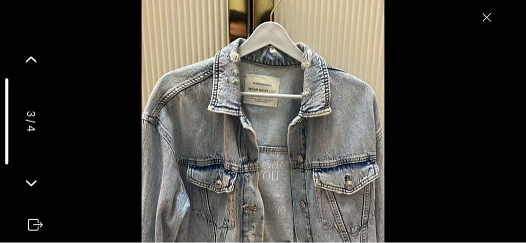 s Beden BERSHKA KOT CEKET