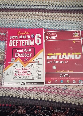 6.sınıf Sosyal Bilgiler Kaynak kitaplar yeni