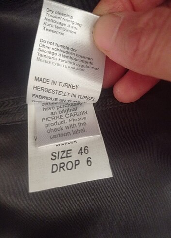 Pierre Cardin Erkek Takım 46-6 drop - Görsel 5