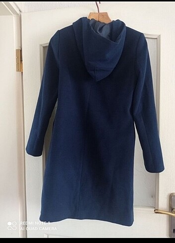 People Fabrika Kaşe Kaban XS beden - Görsel 3