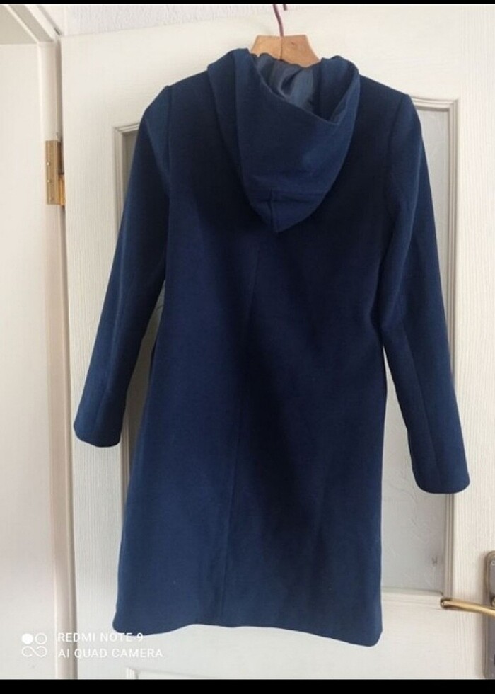 People Fabrika Kaşe Kaban XS beden - Görsel 3