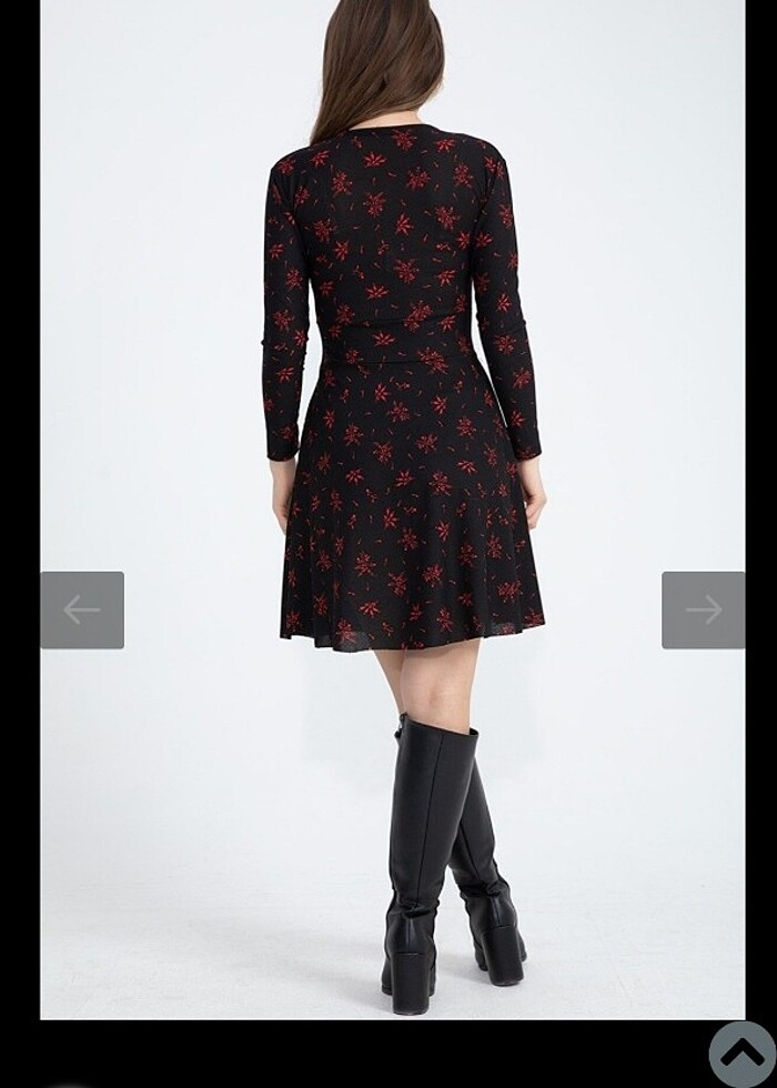 Ola Bayan Elbise S beden - Görsel 4