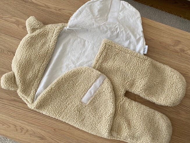 Diğer Bebek Dış Kundak Peluş Tulum